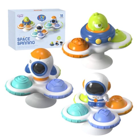 ⁨WOOPIE BABY Kosmiczny Spinner Pop-it  Zabawka Sensoryczna  Wymienne 3 szt.⁩ w sklepie Wasserman.eu