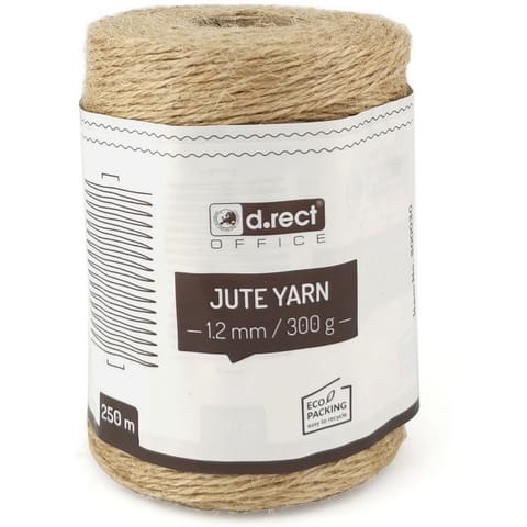 ⁨Sznurek jutowy 1.2mm / 250m szpula 300g. 800030 d.rect⁩ w sklepie Wasserman.eu