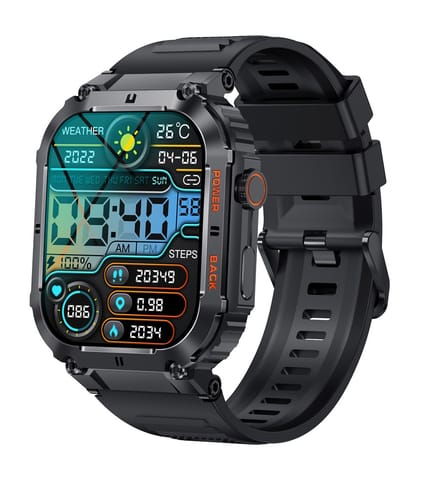 ⁨BT Smartwatch Denver SWC-191B black⁩ at Wasserman.eu