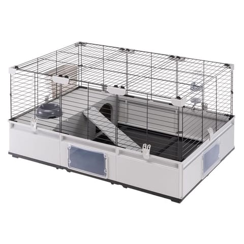 ⁨FERPLAST Modular 2 - cage for rabbit and domestic guinea pig - 109 x 72 x 56cm⁩ at Wasserman.eu