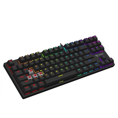 ⁨SAVIO KLAWIATURA MECHANICZNA RGB OUTEMU RED TEMPEST X2⁩ w sklepie Wasserman.eu