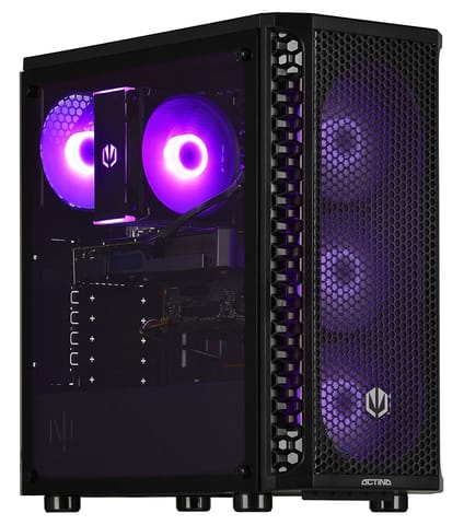 ⁨Actina 5901443389101 PC Intel® Core™ i5 i5-12400F 16 GB DDR4-SDRAM 1 TB SSD Intel Arc A380 Midi Tower Black⁩ at Wasserman.eu