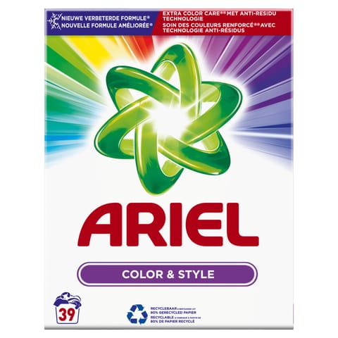 ⁨Ariel Color&Style Proszek do Prania 39 prań⁩ w sklepie Wasserman.eu