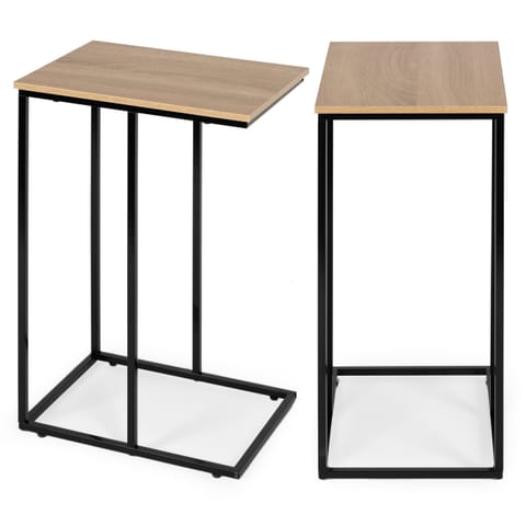 ⁨Mobilny stolik pomocniczy boczny pod laptopa metalowy stelaż ModernHome⁩ w sklepie Wasserman.eu