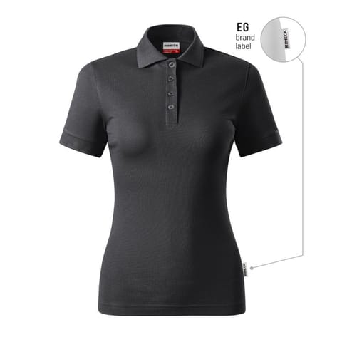 ⁨Koszulka polo Malfini Resist Heavy Polo W (kolor Grafitowy, rozmiar 2XL)⁩ w sklepie Wasserman.eu