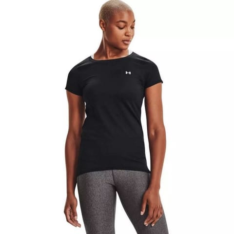 ⁨Koszulka Under Armour Tech Mesh SS W 132 (kolor Czarny)⁩ w sklepie Wasserman.eu