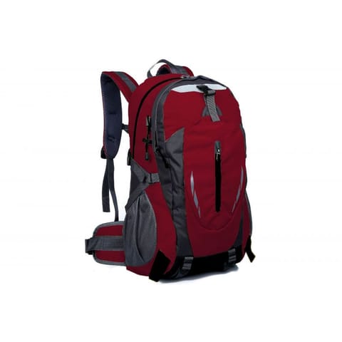 ⁨Plecak Hi Mountain Terra 35L AB1069 (kolor Czerwony, rozmiar ONESIZE)⁩ w sklepie Wasserman.eu