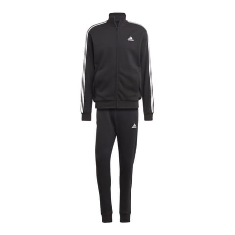 ⁨Dres adidas 3-Stripes French Terry Track M (kolor Czarny, rozmiar L (183cm))⁩ w sklepie Wasserman.eu