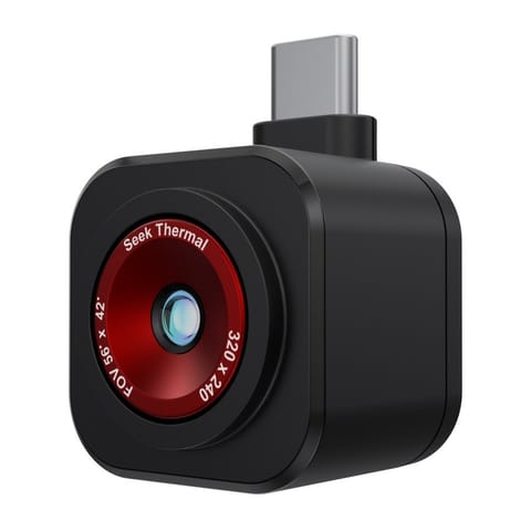 ⁨Seek Thermal CQ-DBAX thermal imaging camera Black 320 x 240 pixels⁩ at Wasserman.eu