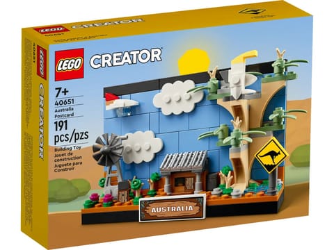 ⁨LEGO CREATOR 40651 Australia Postcard⁩ at Wasserman.eu