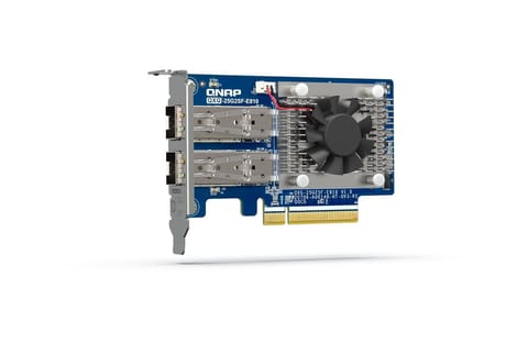 ⁨Qnap QXG-25G2SF-E810, 2x SFP28 25Gb, low-profile, PCIe Gen4 x8⁩ w sklepie Wasserman.eu