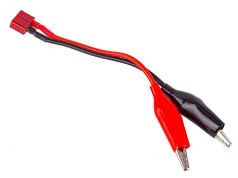 ⁨Adapter Gniazdo Deans - Krokodylki miękkie - kabel 10cm - MSP⁩ w sklepie Wasserman.eu