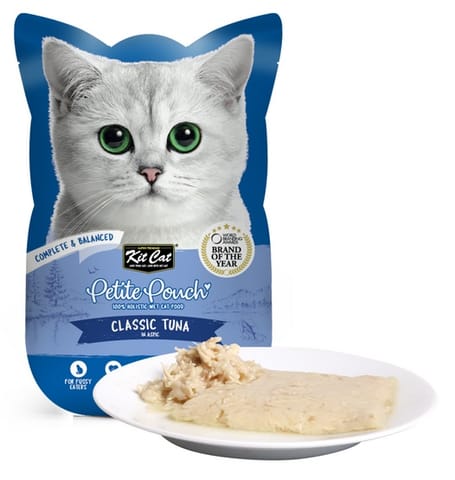 ⁨Kit Cat Petite Pouch Classic Tuna saszetka 70g⁩ w sklepie Wasserman.eu