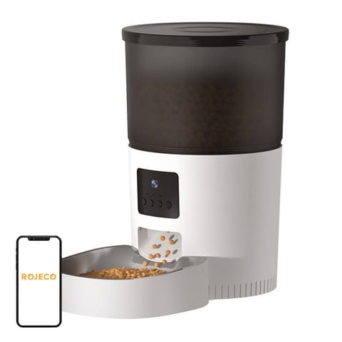 ⁨Inteligentny dozownik karmy z kamerą Rojeco 3L Pet Feeder WiFi⁩ w sklepie Wasserman.eu