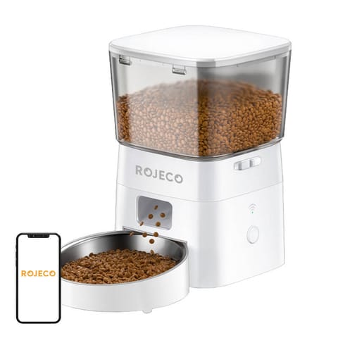 ⁨Inteligentny dozownik karmy Rojeco 2L Pet Feeder WiFi Version⁩ w sklepie Wasserman.eu