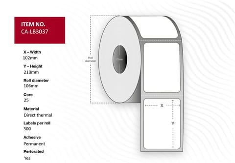 Capture Label 102x210, Core 25, w sklepie Wasserman.eu