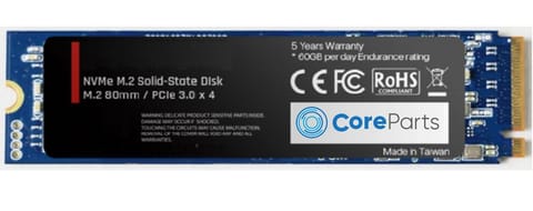 ⁨CoreParts 2TB M.2 PCIe NVMe (M Key)⁩ w sklepie Wasserman.eu