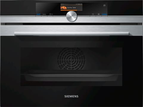 ⁨Siemens iQ700 CS636GBS2 oven 47 L A+ Black, Stainless steel⁩ at Wasserman.eu