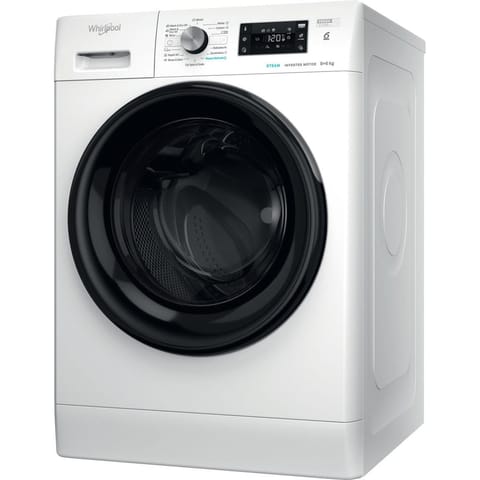 ⁨Whirlpool FFWDB 864349 BV EE washer dryer Freestanding Front-load White D⁩ at Wasserman.eu