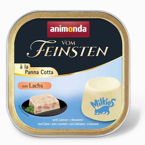 ⁨ANIMONDA Vom Feinsten Panna Cotta Salmon - wet cat food - 100 g⁩ at Wasserman.eu