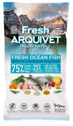 ⁨ARQUIVET Fresh Fish - dry dog food - 100g⁩ at Wasserman.eu