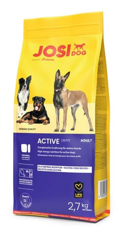 ⁨Josera JosiDog sucha karma dla psów Active 2,7kg⁩ w sklepie Wasserman.eu