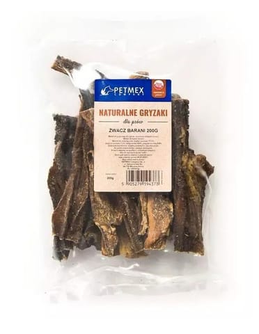 ⁨PETMEX Sheep rumen - dog treat - 200g⁩ at Wasserman.eu