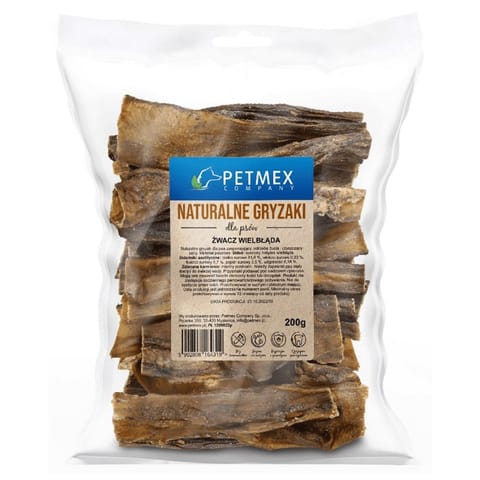 ⁨PETMEX Camel rumen - dog treat - 200g⁩ at Wasserman.eu