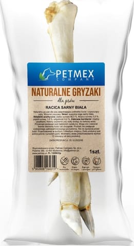 ⁨PETMEX Racica Sarny biała - Przysmak dla psa - 1szt⁩ w sklepie Wasserman.eu