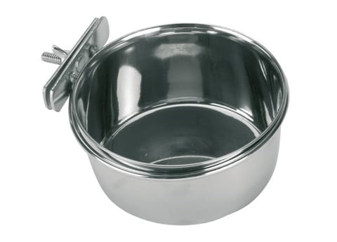 ⁨KERBL Stainless steel bowl - bowl for dog and cat - 600ml⁩ at Wasserman.eu