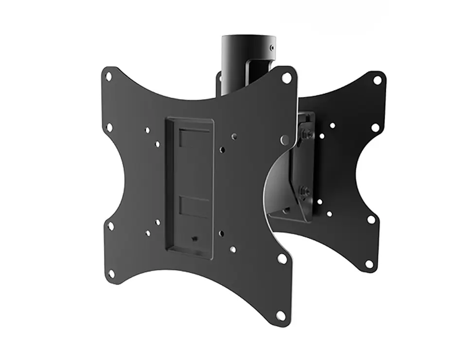 ⁨Dual TV holder front/back 23-42" 50kg universal Maclean MC-702 black max vesa 200x2⁩ at Wasserman.eu