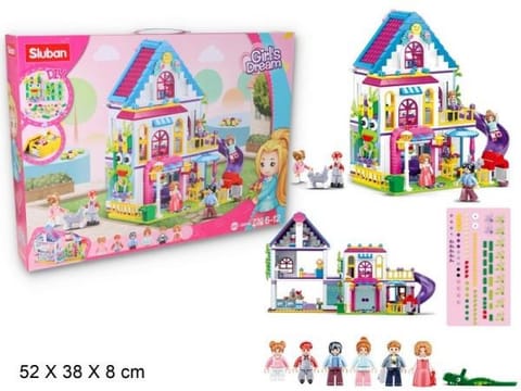 ⁨PROMO Klocki Sluban Girl House 730el. 178913 GAZELLE⁩ at Wasserman.eu