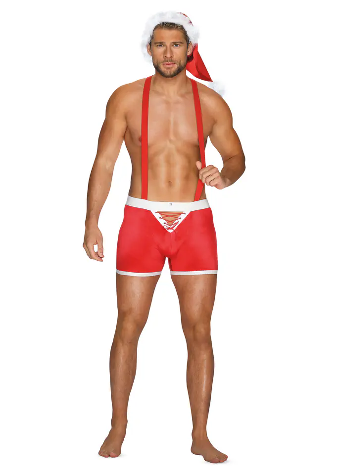 ⁨SET OBSESSIVE MR CLAUS (Red, size L/XL)⁩ at Wasserman.eu