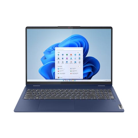 ⁨Lenovo IdeaPad Flex 5 16IRU8 Intel® Core™ i7 i7-1355U Hybrid (2-in-1) 40.6 cm (16") Touchscreen WUXGA 16 GB LPDDR4x-SDRAM 512 GB SSD Wi-Fi 6 (802.11ax) Windows 11 Home Blue New Repack/Repacked⁩ at Wasserman.eu