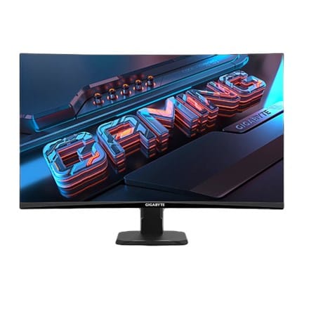 ⁨GIGABYTE GS27FC 27" FHD Curved Gaming Monitor - 1920 x 1080(FHD), 180Hz, 1, 250 cd/m2, FreeSync Premium, HDR Ready, HDMI 2.0, Displayport 1.4⁩ at Wasserman.eu