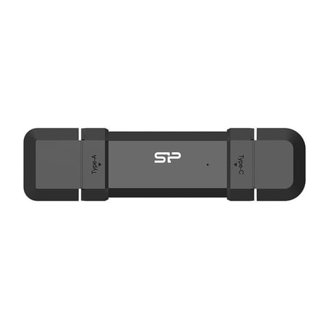 Silicon Power DS72 USB flash drive 500 GB USB Type-A / USB Type-C 3.2 Gen 2 (3.1 Gen 2) Black at Wasserman.eu