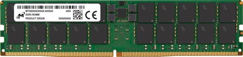 ⁨Micron RDIMM 64GB DDR5 2Rx4 5600MHz PC5-44800 ECC REGISTERED MTC40F2046S1RC56BR⁩ w sklepie Wasserman.eu