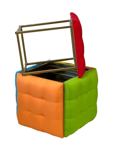⁨Puf-transformator 5w1 - 5 taboretów w 1 pufie multicolor⁩ w sklepie Wasserman.eu