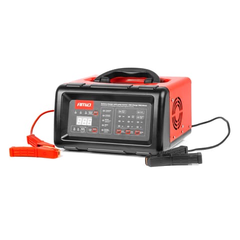 Prostownik cyfrowy z funkcją rozruchu booster jump starter 20a 6v 12v amio-04057 w sklepie Wasserman.eu