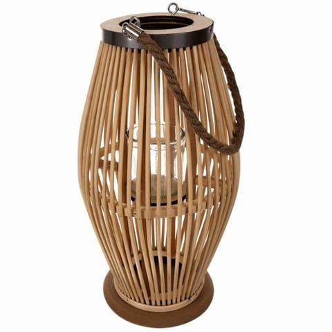 ⁨Lampion bambusowy rattanowy Gardlov 24282⁩ w sklepie Wasserman.eu