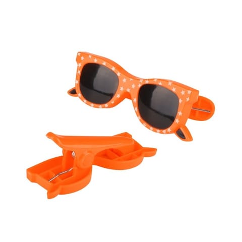 ⁨Klamra do trzymania ręczników Spinka 12 cm na plaże OKULARY KLP08 2 szt⁩ w sklepie Wasserman.eu