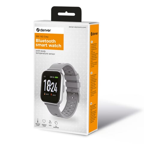 ⁨Smartwatch BT Denver SW-162 szary⁩ w sklepie Wasserman.eu