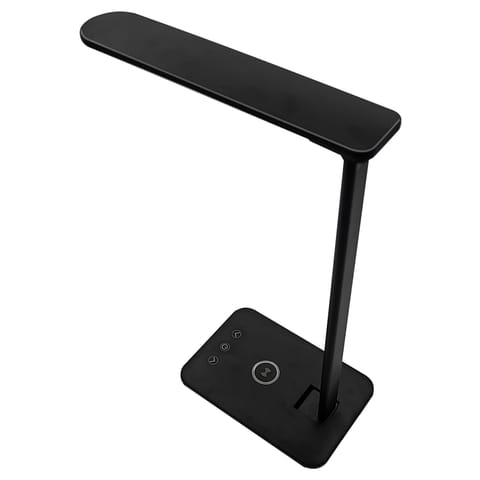 Lampka biurkowa LED Denver LQI-105 z ładowarką indukcyjną czarna w sklepie Wasserman.eu