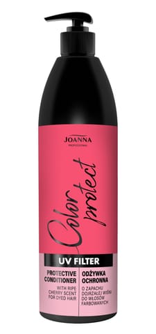 ⁨Joanna Professional UV Filter Cherry protective conditioner for colored hair 1000g⁩ at Wasserman.eu