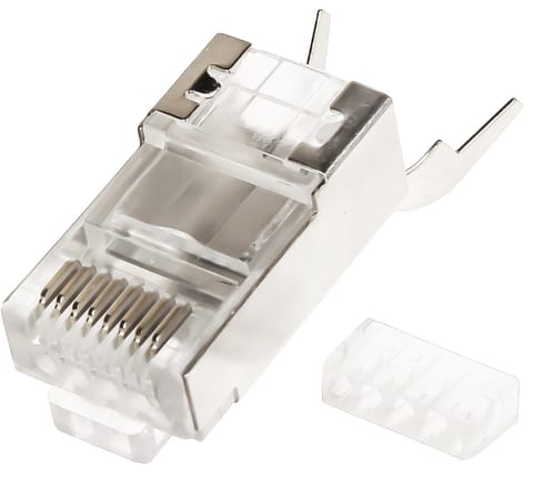 ⁨WTYK MODULARNY RJ45/7*P10⁩ w sklepie Wasserman.eu