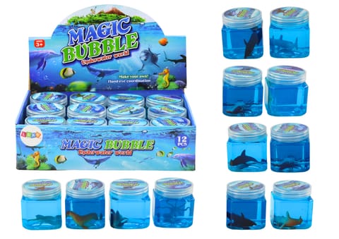 ⁨Glutek Slime w Pudełeczku Figurki Zwierząt 150 g 12 Wzorów Niebieski⁩ w sklepie Wasserman.eu