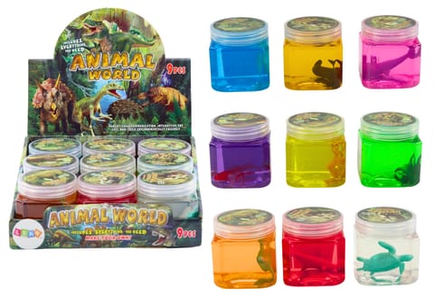 ⁨Glutek Slime w Pudełeczku Figurki Zwierząt 150 g 9 Kolorów⁩ w sklepie Wasserman.eu