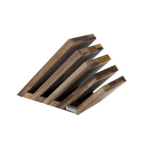 ⁨5-Piece Walnut Wood Magnetic Block Artelegno Venezia⁩ at Wasserman.eu