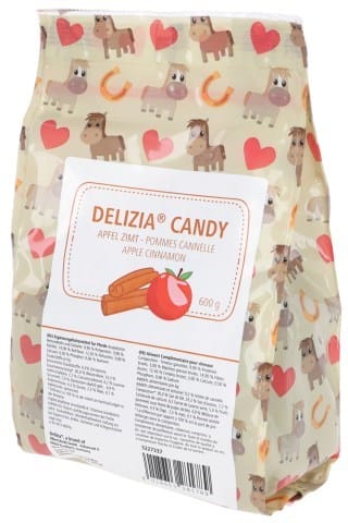 KERBL Delizia Candy Apple with Cinnamon - horse treats - 600 g at Wasserman.eu