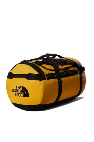 ⁨The North Face Base Camp Duffel L duffel bag 95 L Polyester Black, Yellow⁩ at Wasserman.eu